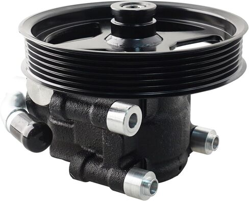 Power Steering Pump 52059899AE with Pulley Compatible with Jeep Wrangler 2007-2011 3.8L V6 Replaces 20-1001 96-1001 63173N 6136PX 52059899AD in Saudi Arabia