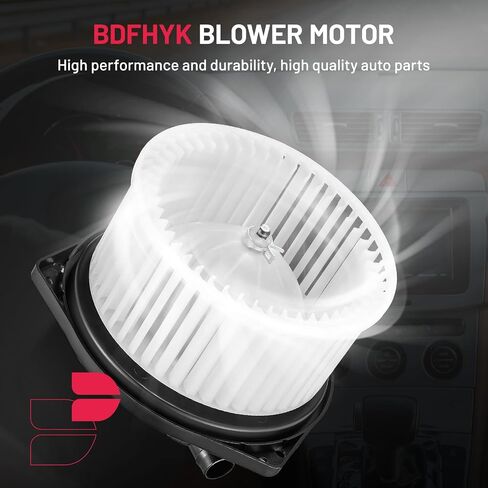 BDFHYK AC سخان السخان محرك مروحة المحرك 700243 متوافقة مع Acura 2002-2006 RSX جميع المحرك ، متوافق مع هوندا 2002-2005 CIVIC L4 2.0L ، HVAC بديل بديل البديل لمدة 76918 PM9389 BM9389C in Saudi Arabia