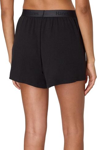 Hanes Women's Originals Sleep, 2-Pack, Comfywear Supersoft Lounge Shorts Pack, 3.25" in Saudi Arabia