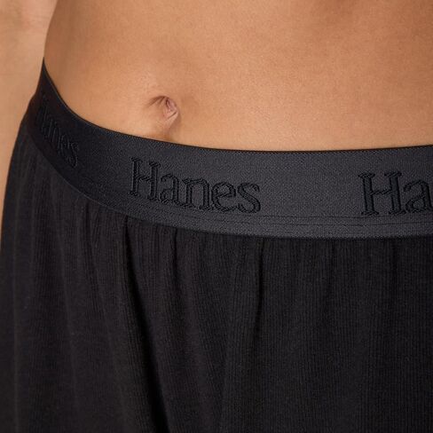Hanes Women's Originals Sleep, 2-Pack, Comfywear Supersoft Lounge Shorts Pack, 3.25" in Saudi Arabia