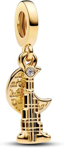 925 Sterling Silver, Madrid Citadel Charm Bead Pendant Fit Pandora Bracelets Make DIY Jewellery Gifts for Women in Kuwait