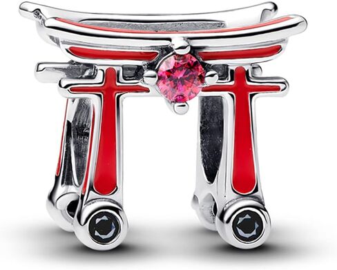 925 Sterling Silver, Madrid Citadel Charm Bead Pendant Fit Pandora Bracelets Make DIY Jewellery Gifts for Women in Kuwait
