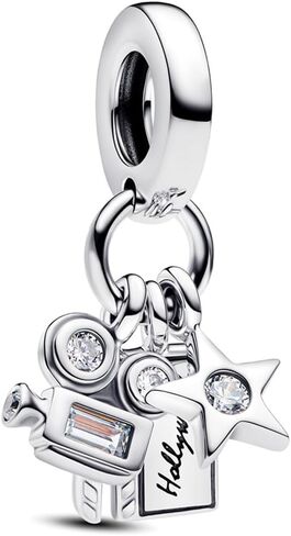 925 Sterling Silver, Madrid Citadel Charm Bead Pendant Fit Pandora Bracelets Make DIY Jewellery Gifts for Women in Kuwait