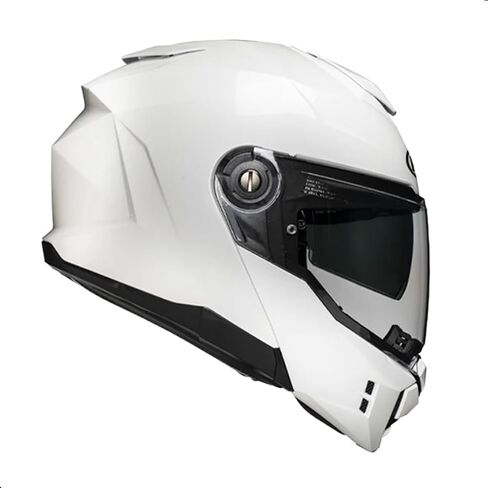 HJC i80 Solid Modular Motorcycle Helmet with HJ-44 Pin-lock Shield, DOT Approved (Semi Flat Black, X-Large) in Saudi Arabia
