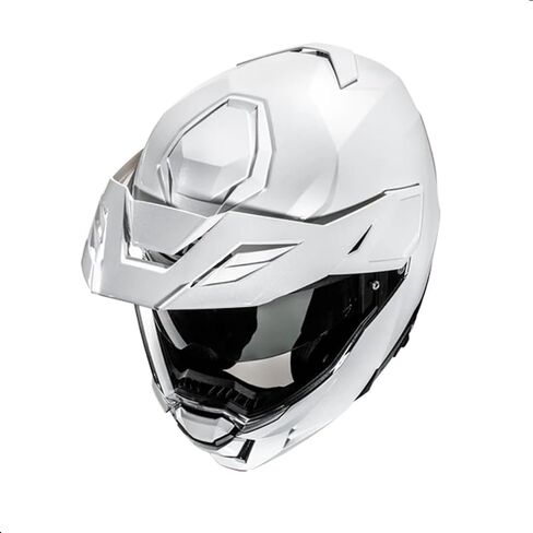 HJC i80 Solid Modular Motorcycle Helmet with HJ-44 Pin-lock Shield, DOT Approved (Semi Flat Black, X-Large) in Saudi Arabia