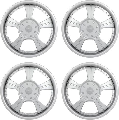 ECCPP Silver 14" Wheel Cover OEM Replacement 4 Pack Hubcaps for Toyota for Nissan for Mazda etc in Saudi Arabia
