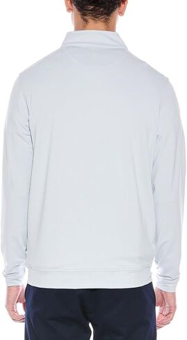 PETER MILLAR Mens Quarter Zip Knitwear, Xl, Blue in Saudi Arabia