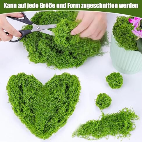 الطحلب الأخضر المزيف للحرف اليدوية. موس محفوظة للزخرفة DIY ، طاولة ، ديكور القطع المركزية ، الجنية ، الحديقة ، الأزهار ، الزفاف in Kuwait