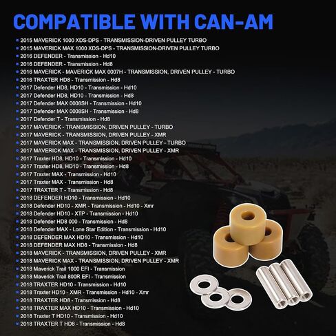 420629192 Secondary Clutch Roller Kit & Roller Pin Extractor Removal Tool Compatible with 2015-2023 Can-Am Maverick/Defender/Traxter X3 HD8 HD10 XMR XTP DPS TURBO Transmission Driven Pulley in Saudi Arabia
