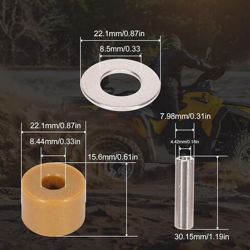 420629192 Secondary Clutch Roller Kit & Roller Pin Extractor Removal Tool Compatible with 2015-2023 Can-Am Maverick/Defender/Traxter X3 HD8 HD10 XMR XTP DPS TURBO Transmission Driven Pulley in Saudi Arabia