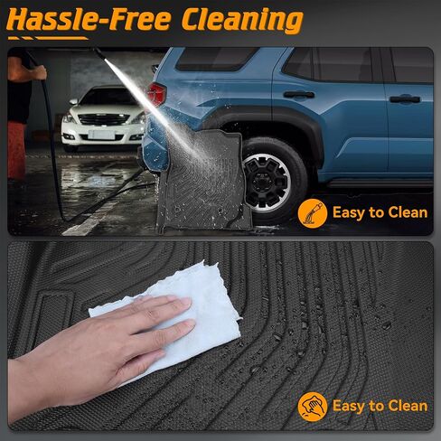 حصيرة الأرضية وملحقات الشحن مخصصة ل Kia K4 2025 ملحقات جميع أحراق TPE حصيرة السيارات ومكافحة الجذع لانزلاق من أجل Kia K4 2025 1st 2nd Row & Trunk Liner مجموعة كاملة ، مجموعة من 4 حصيرة أسود in Saudi Arabia