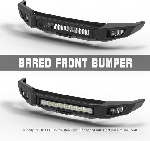المصد الأمامي Ironbison متوافق مع 2014-2021 Toyota Tundra Truck Pickup Turndra Pumper Guard Bar يمكن إضافة شريط ضوء LED غرامة الأسود in Kuwait