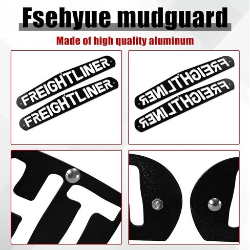 24"x4" Silvery Aluminum Mud Flap Weights with Bolt Thru Studs Suitable for Semi Truck and Semi Trailer Mud Flap Hanger（Smooth） in Kuwait