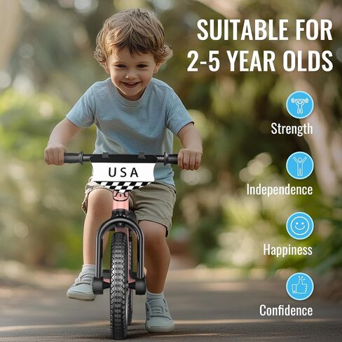 SEREED Toddler Balance Bike 2 Year Old Adjustable Bike Toy for 2-5 Boy Girl in Saudi Arabia