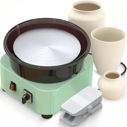 Mini Pottery Wheel for Kids, Beginners, Adults, All-in-one Kit in Saudi Arabia