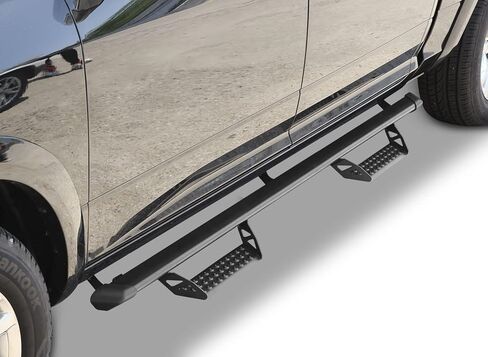 Running Boards Compatible with 2025 2026 Toyota 4Runner(Without Side Skirts). Dual-Stage Textured Black Powder Coated, 4Runner Step Bars Side Step Nerf Bars Made with Carbon Steel. in Kuwait