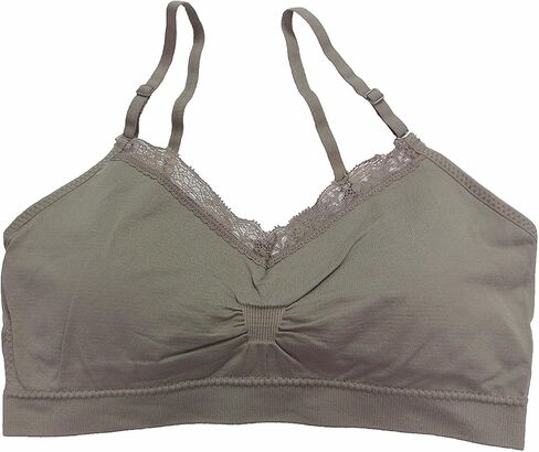 Coobie Seamless V-Neck with Lace Bra, Peony in Kuwait