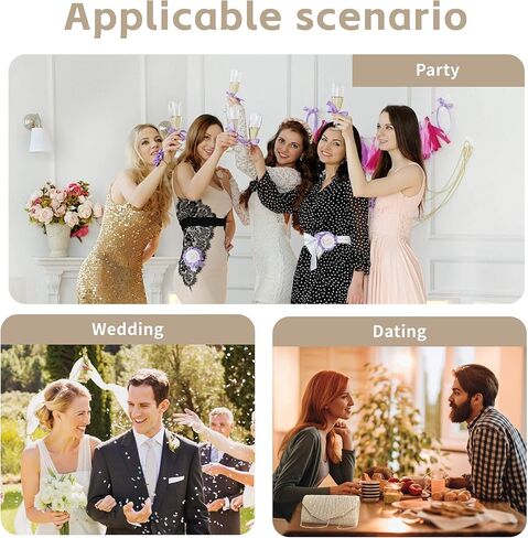 محفظة كلاتش مسائية للنساء مع حزام سلسلة قابل للتبديل ومرآة - حقيبة يد لحفلات الزفاف والحفلات الراقصة والحفلات in Kuwait