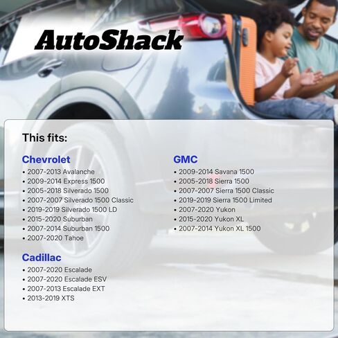 AutoShack Front Brake Kit Replacement for Chevrolet Silverado 1500 GMC Yukon 4WD Drilled & Slotted Zinc Coated Disc Brake Rotors Ceramic Brakes Pads 12.98" 329.7 mm BRKPKG003935 in Saudi Arabia