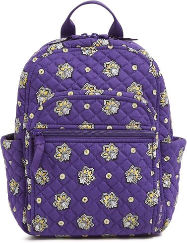 Vera Bradley Premium Cotton Small Propack ، Powder Blue and Gold Bandana Paisley in Saudi Arabia
