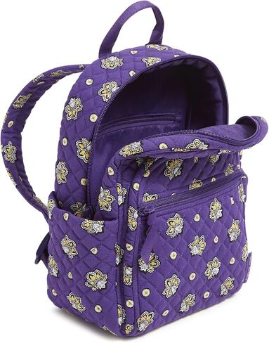 Vera Bradley Premium Cotton Small Propack ، Powder Blue and Gold Bandana Paisley in Saudi Arabia