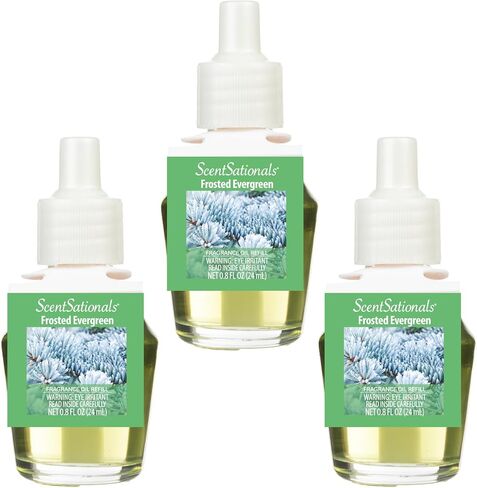 Scentsationals Fragrance Oil Plug In Air Freshener Refills 3-Pack - Feelin' Cozy - Compatible with ScentSationals & Fusion Diffusers, Long-Lasting Home Fragrance, 0.8 fl oz Each in Saudi Arabia