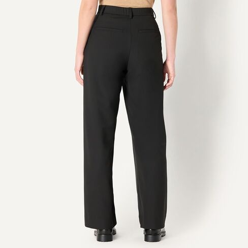 Amazon Essentials Women's Relaxed-Fit Full Length Dress Pant in Saudi Arabia