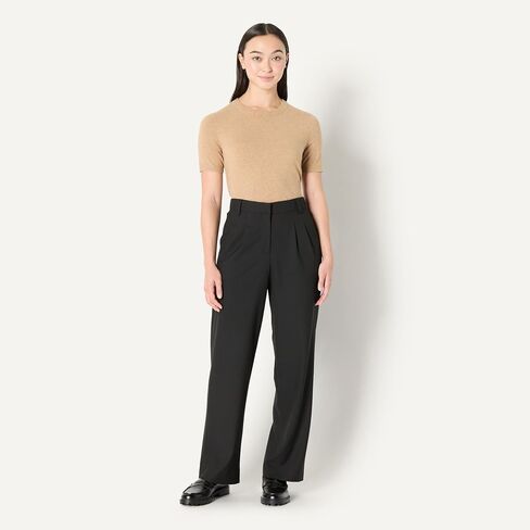 Amazon Essentials Women's Relaxed-Fit Full Length Dress Pant in Saudi Arabia