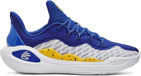 حذاء كرة السلة للرجال من Under ARMOR Curry Flow 11 Dub Nation (أبيض/أزرق ملكي)، 9.5 in Saudi Arabia