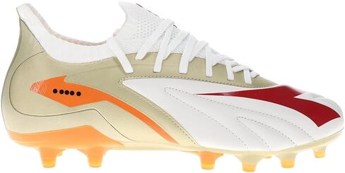 Diadora Maximus Elite SLX Men's Firm Ground Soccer Shoe - Premium Leather Upper, Knitted Sock Construction, Ultra-Light Outsole, Unmatched Speed for Firm Ground Surfaces in Saudi Arabia