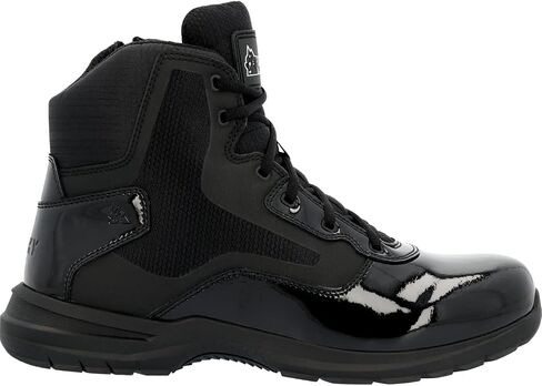 Rocky Men's Cadet 6" Public Service Work Boot Round Toe Black 10.5 D(M) US in Saudi Arabia