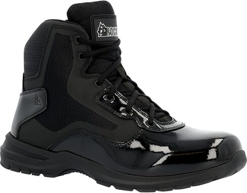 Rocky Men's Cadet 6" Public Service Work Boot Round Toe Black 10.5 D(M) US in Saudi Arabia