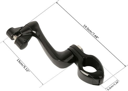 TCMT 360 Adjustable Highway Foot Peg Mounting Kit Fits For Harley Touring Road King Street Glide Road Glide Electra Glide Softail Sportster Dyna with 1.25" Engine Guards in Saudi Arabia