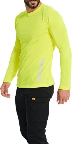 Caterpillar Men's Coolmax Long Sleeve T-Shirt in Saudi Arabia