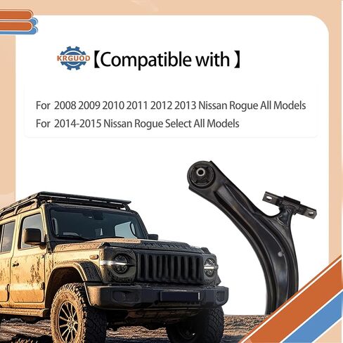 أذرع التحكم الأمامية السفلية Sway Bar End Links Tie Rod End لـ 2008-13 لـ Nissan Rogue، 2014-15 Rogue Select، طقم التعليق الأمامي MS30194 MS30195 K750095 K750094 ES800583 ES800582 EV800550-8Pcs in Kuwait