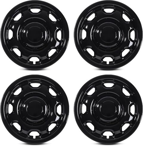 AUTOWIKI 17" 1PC Single Wheel Skin Black Lacquer for 2010-2025 Ford F-150 XL Model with Steel Wheel Easy Install ABS+PC Material, 17-Inch Black Lacquer Exterior Accessories Replacement ONLY 1 Piece in Saudi Arabia