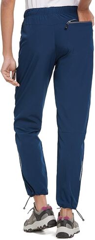 baleaf Travel Pants Women Hiking Long Tall Lightweight Quick Dry Water Resistant Cargo Pants 31'' Navy Blue Size M in Saudi Arabia