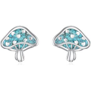 Women Cactus Earrings 925 Sterling Silver Green Opal Earrings Cactus Earrings Jewelry for Women in Saudi Arabia