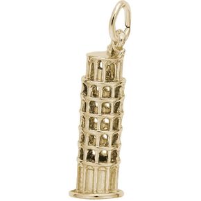 Rembrandt Leaning Tower of Pisa Charm - Metal - Sterling Silver in Kuwait