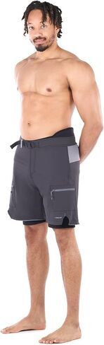 Level Six Men's Pro Guide Neoperene Lined Shorts in Kuwait