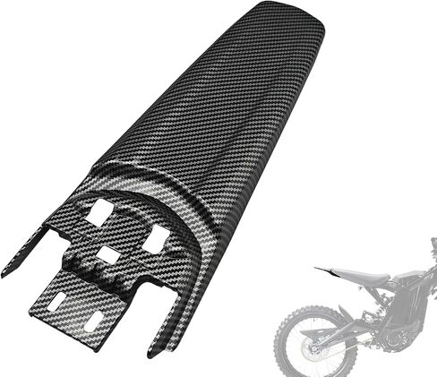 Extended Rear Fenders Longer Tail Guard for Surron Light Bee X/S and Segway X160/X260 (Matte Black) in Saudi Arabia