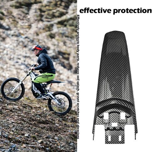 Extended Rear Fenders Longer Tail Guard for Surron Light Bee X/S and Segway X160/X260 (Matte Black) in Saudi Arabia