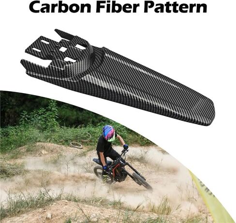 Extended Rear Fenders Longer Tail Guard for Surron Light Bee X/S and Segway X160/X260 (Matte Black) in Saudi Arabia
