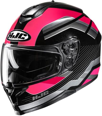 HJC C70 Belis Full Face Motorcycle Helmet مع درع قفل HJ-20M ، DOT معتمد (MC21 ، متوسط) in Kuwait