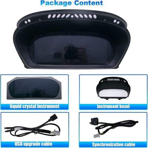 Digital Instrument Cluster Display for BMW 5 6 7 Series(GT,F07,F10,F11,F18,F06,F12,F13,F01,F02,F03)Speedometer Upgrade,12.3"HD screen1920*720,2S Fast Boot,Plug&Play,Non-Destructive Install,OTA Upgrade in Saudi Arabia