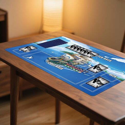 Playmat for One Piece Card Game مع عدادات الأضرار وحقيبة تخزين احترافية ، و 24 × 14 بوصة. in Kuwait
