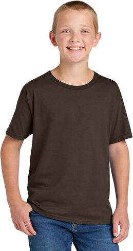 Jerzees Classics Youth Cotton T-Shirt 363y-Ash-L in Kuwait
