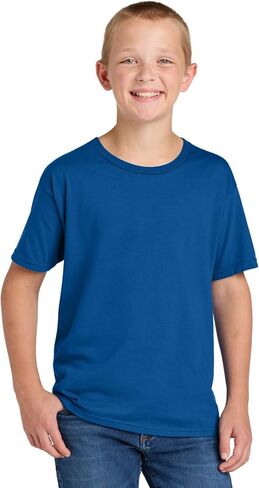 Jerzees Classics Youth Cotton T-Shirt 363y-Ash-L in Kuwait