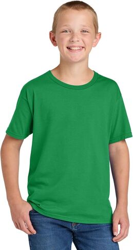 Jerzees Classics Youth Cotton T-Shirt 363y-Ash-L in Kuwait