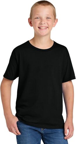 Jerzees Classics Youth Cotton T-Shirt 363y-Ash-L in Kuwait